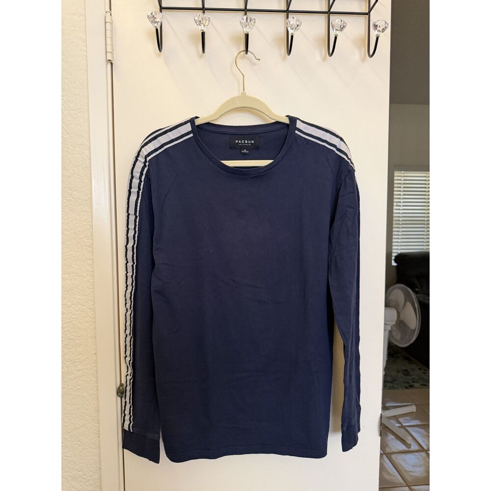 Pacsun los angeles long sleeve tshirt blue in size M